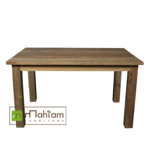 Recycled Teak Dining Table Square M-st 140